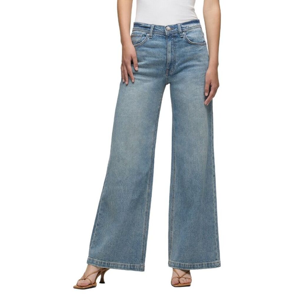 Hudson Jeans Womens Jodie Loose Fit Wide Leg Jean